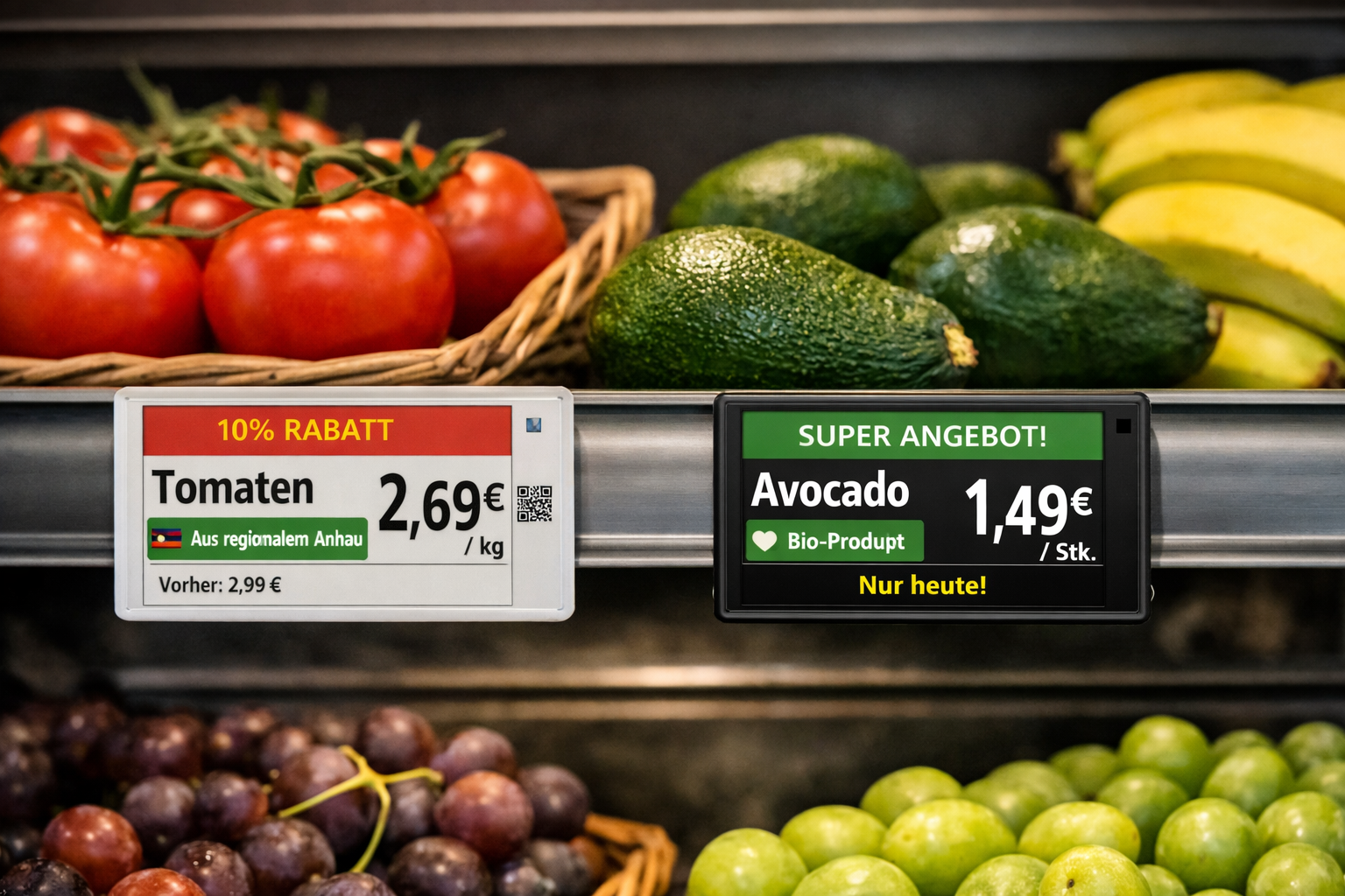 Ihre Lösung für digitale Preisauszeichnung