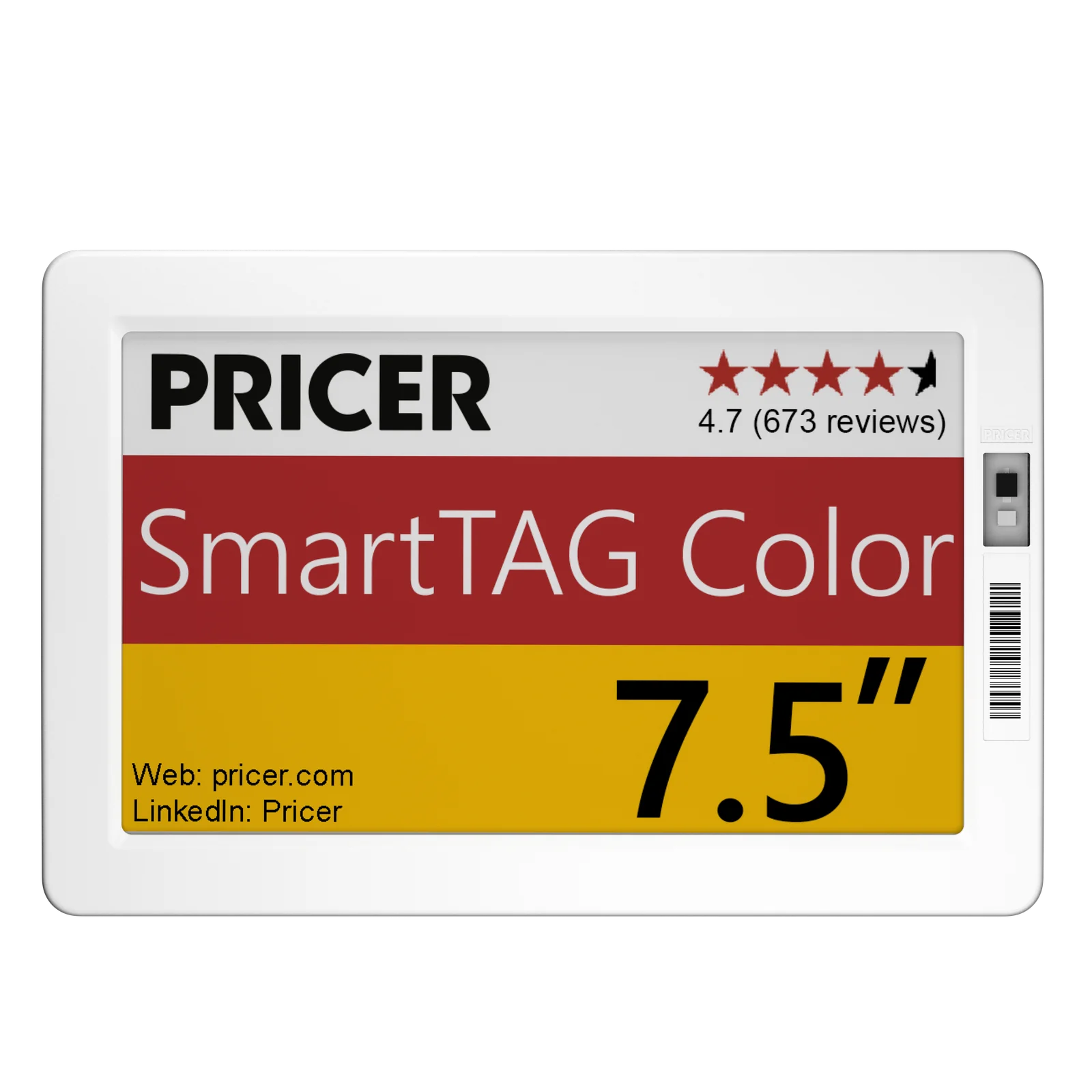 SmartTag Color 7.5, White