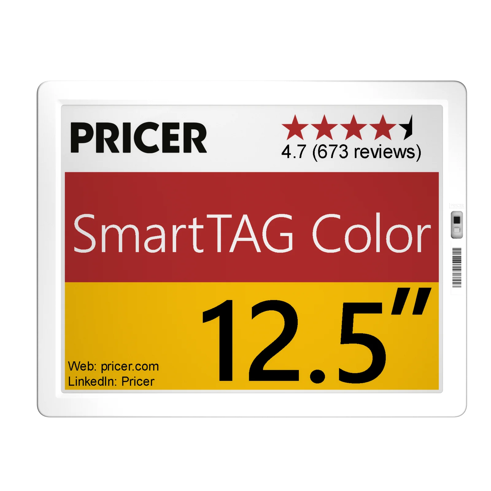 SmartTag Color 12.5, White