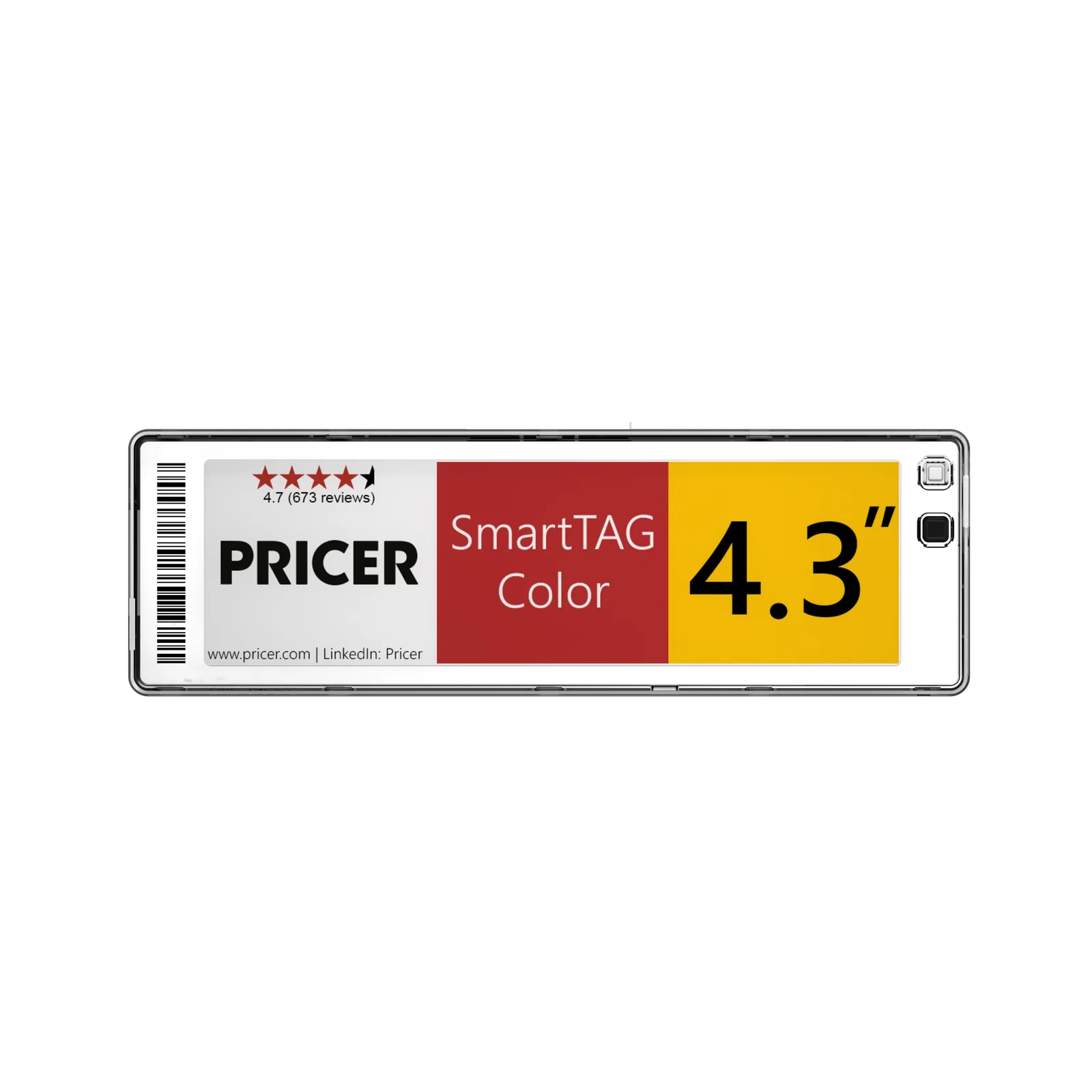 SmartTAG Color 4.3, White