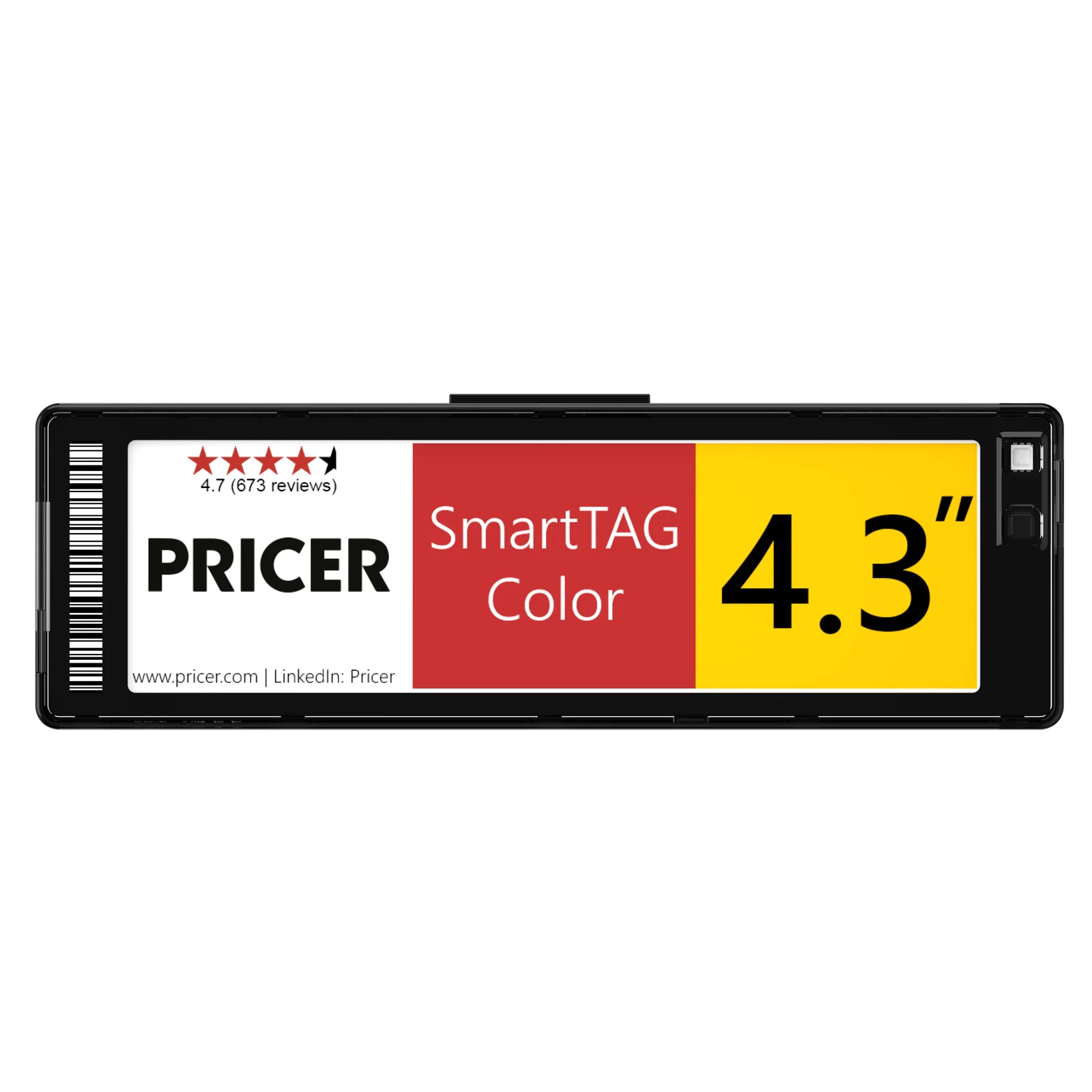 SmartTAG Color 4.3, Black