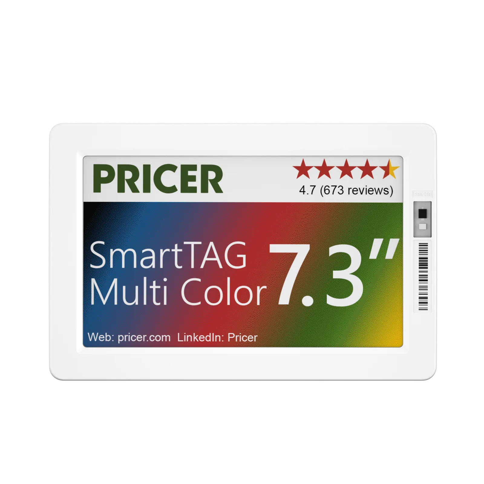 SmartTAG Multi Color 7.3, White