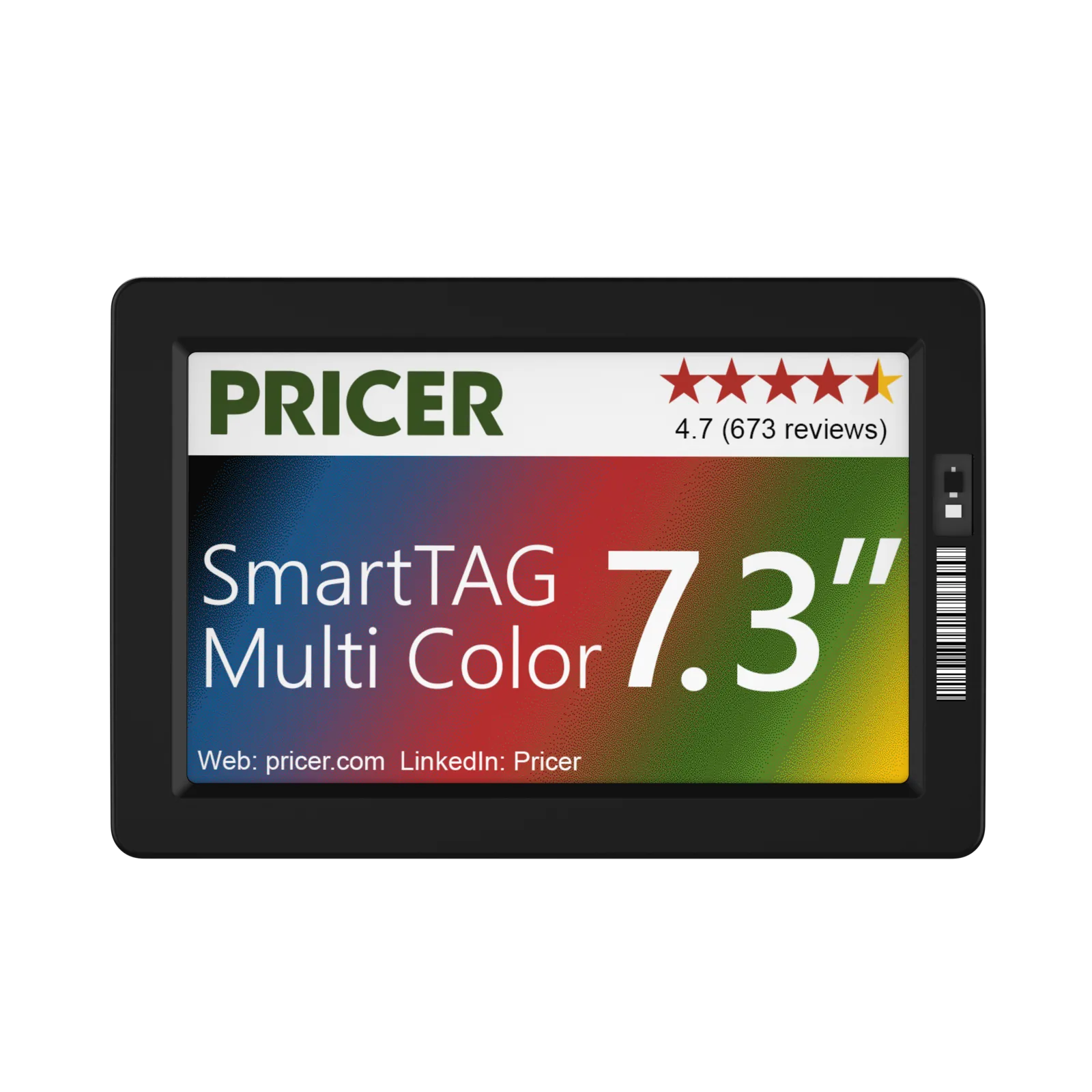 SmartTAG Multi Color 7.3, Black